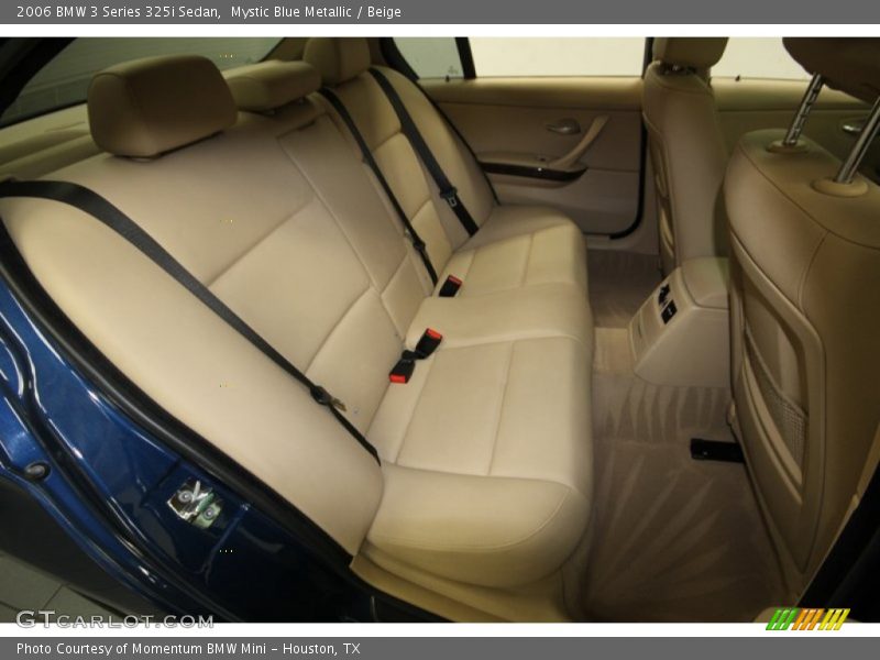 Mystic Blue Metallic / Beige 2006 BMW 3 Series 325i Sedan