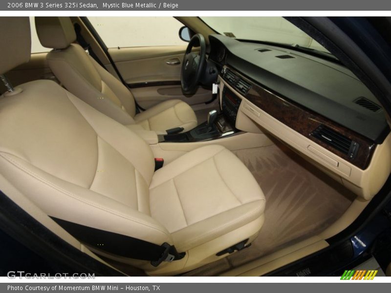 Mystic Blue Metallic / Beige 2006 BMW 3 Series 325i Sedan
