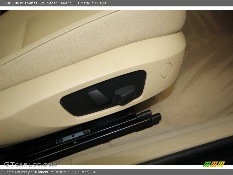 Mystic Blue Metallic / Beige 2006 BMW 3 Series 325i Sedan