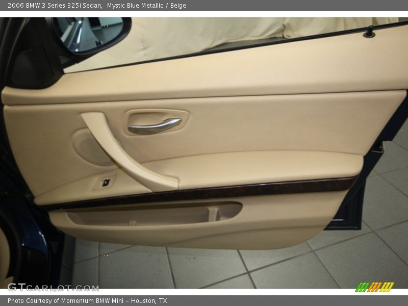Mystic Blue Metallic / Beige 2006 BMW 3 Series 325i Sedan