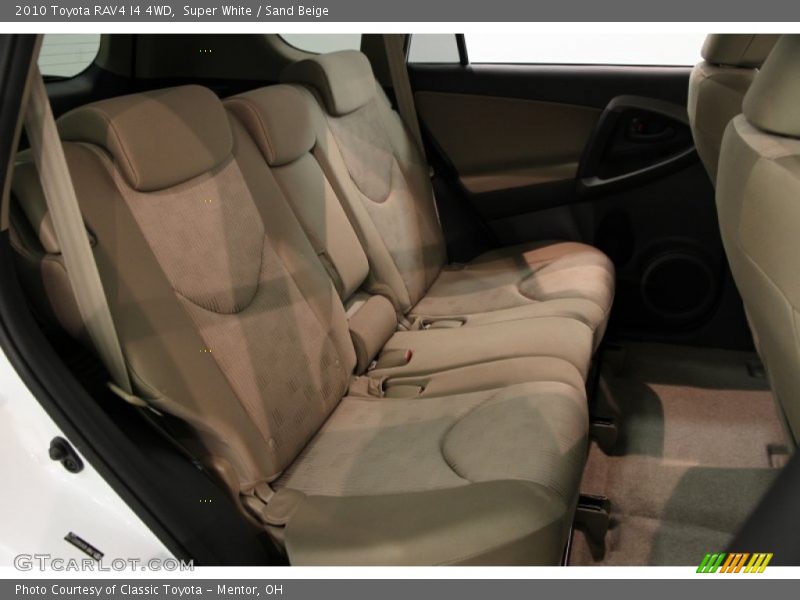 Super White / Sand Beige 2010 Toyota RAV4 I4 4WD