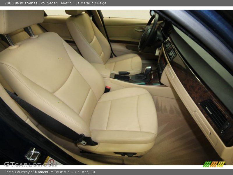 Mystic Blue Metallic / Beige 2006 BMW 3 Series 325i Sedan