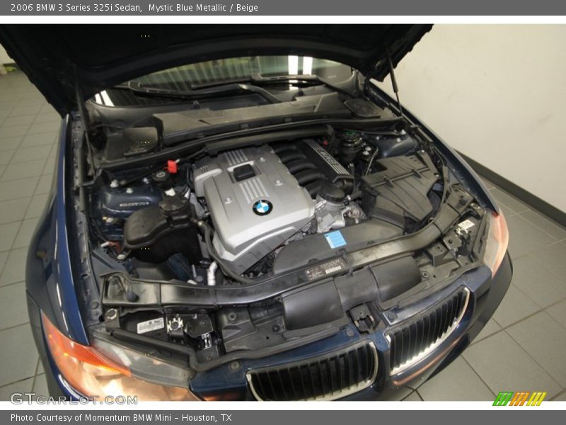 Mystic Blue Metallic / Beige 2006 BMW 3 Series 325i Sedan