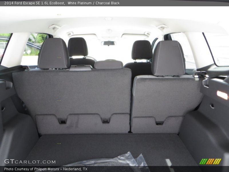 White Platinum / Charcoal Black 2014 Ford Escape SE 1.6L EcoBoost