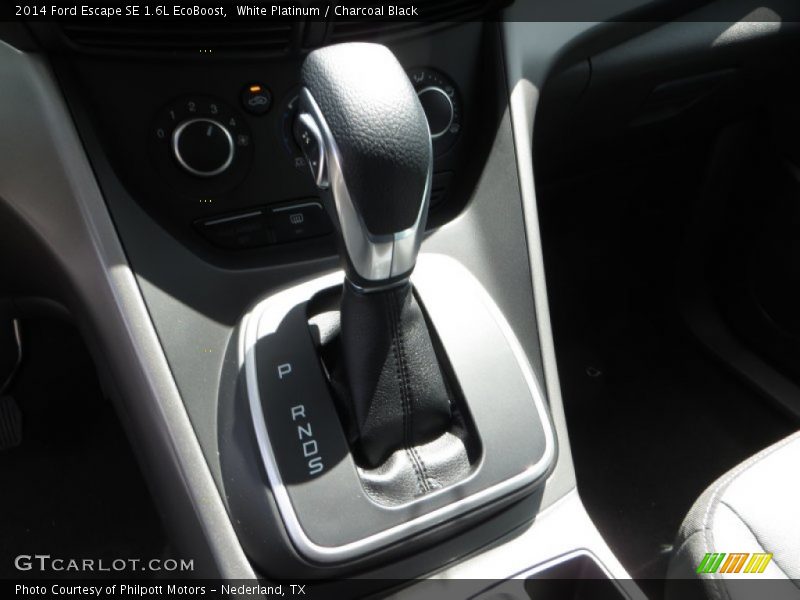 White Platinum / Charcoal Black 2014 Ford Escape SE 1.6L EcoBoost