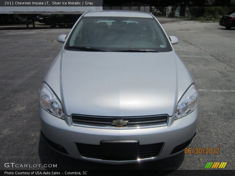 Silver Ice Metallic / Gray 2011 Chevrolet Impala LT