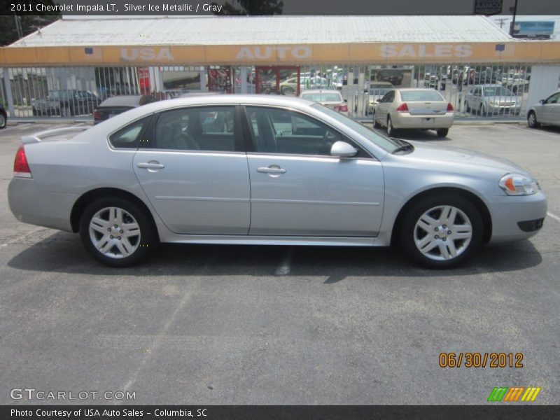 Silver Ice Metallic / Gray 2011 Chevrolet Impala LT