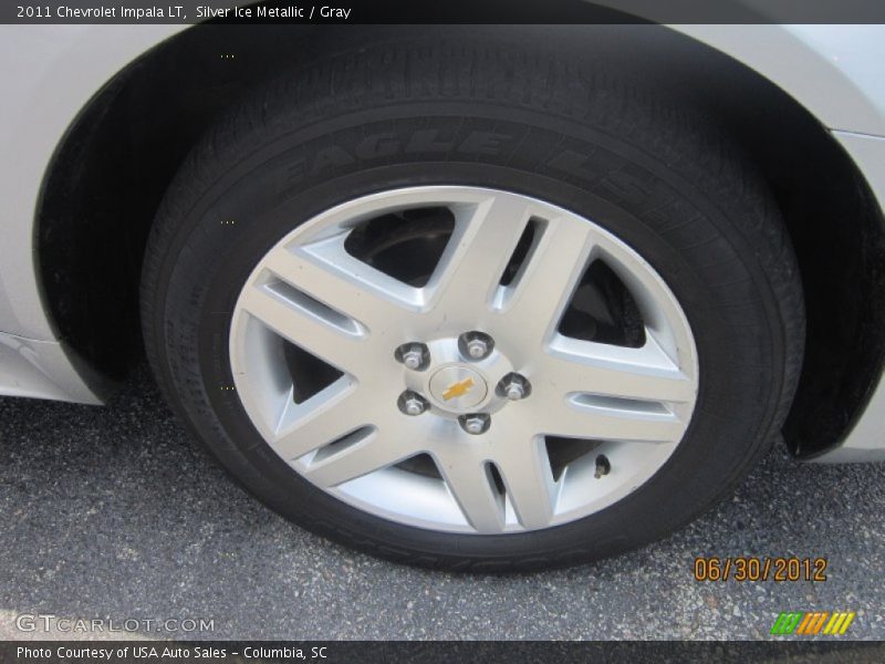 Silver Ice Metallic / Gray 2011 Chevrolet Impala LT