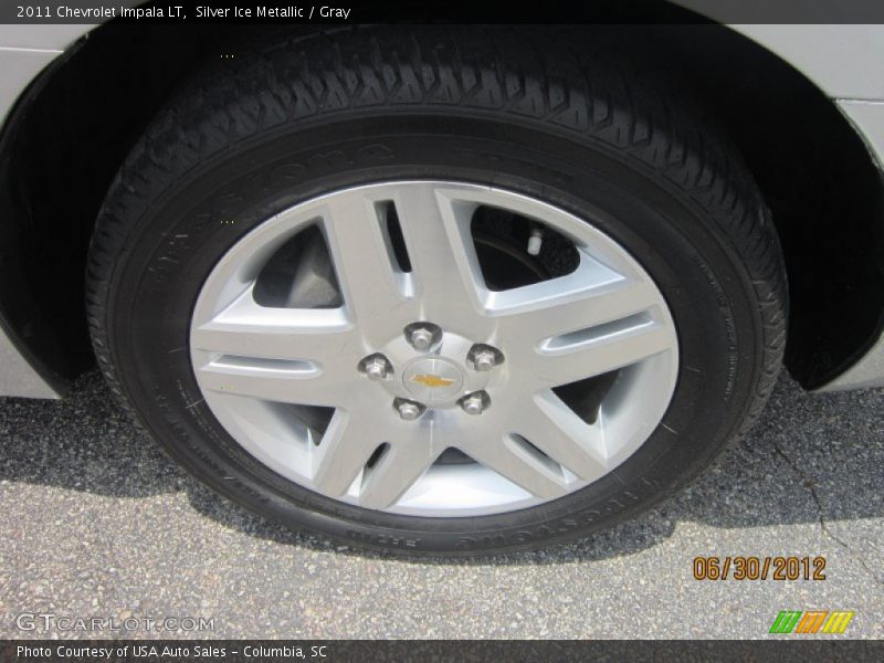 Silver Ice Metallic / Gray 2011 Chevrolet Impala LT