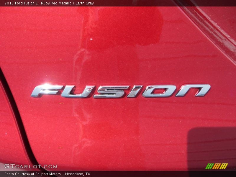Ruby Red Metallic / Earth Gray 2013 Ford Fusion S