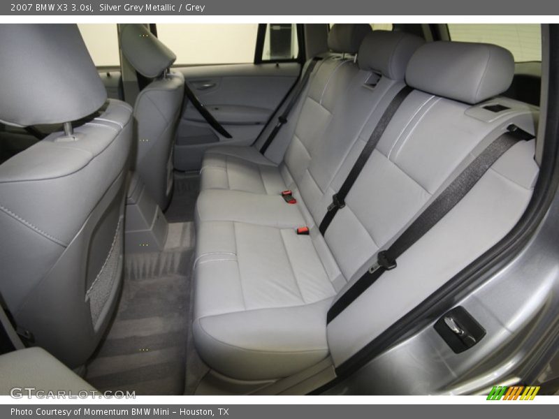 Silver Grey Metallic / Grey 2007 BMW X3 3.0si