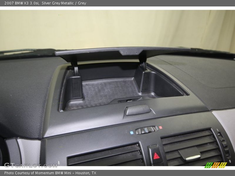 Silver Grey Metallic / Grey 2007 BMW X3 3.0si