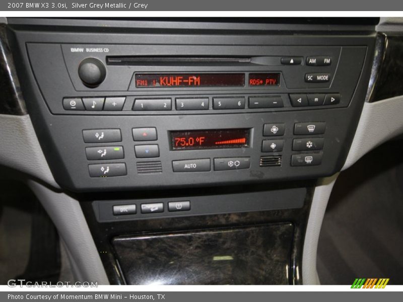 Silver Grey Metallic / Grey 2007 BMW X3 3.0si
