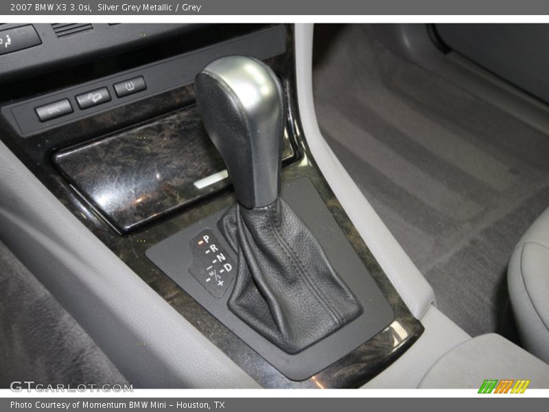 Silver Grey Metallic / Grey 2007 BMW X3 3.0si
