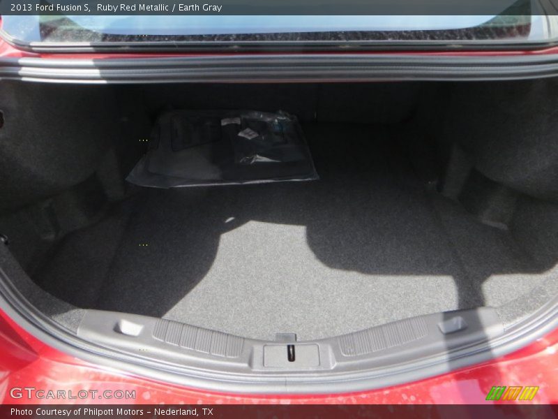Ruby Red Metallic / Earth Gray 2013 Ford Fusion S