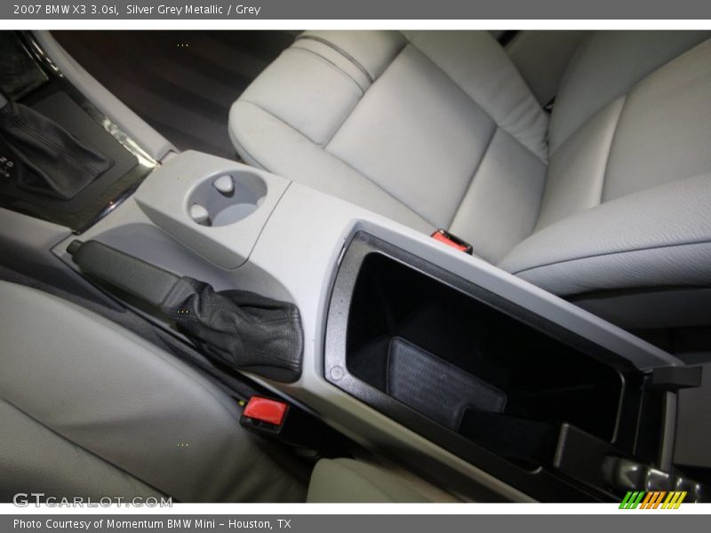 Silver Grey Metallic / Grey 2007 BMW X3 3.0si