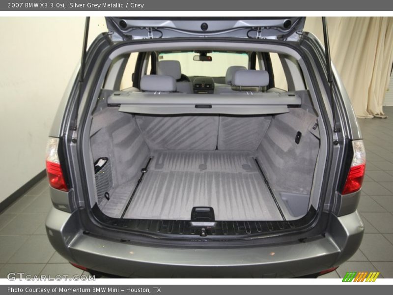 Silver Grey Metallic / Grey 2007 BMW X3 3.0si
