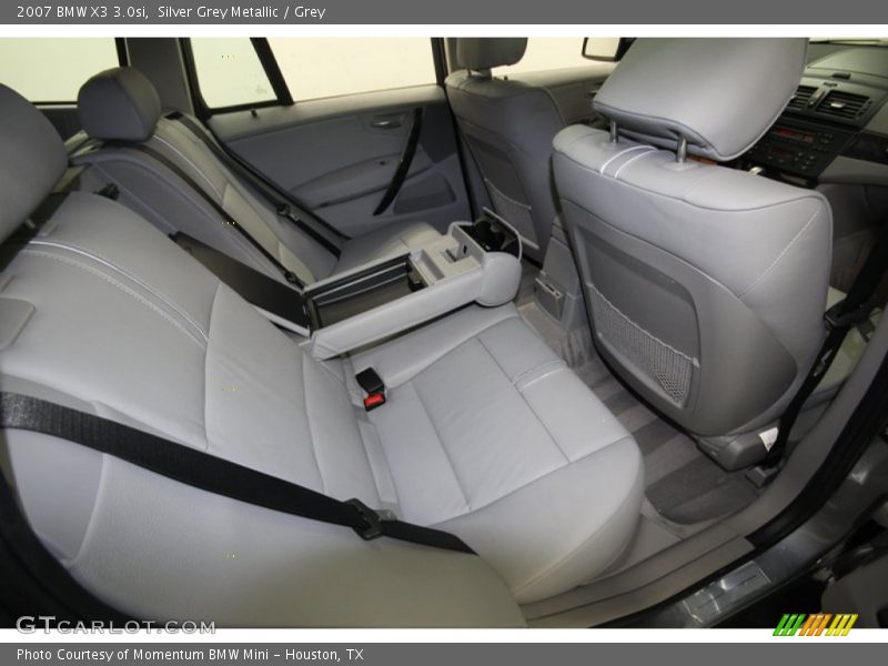 Silver Grey Metallic / Grey 2007 BMW X3 3.0si
