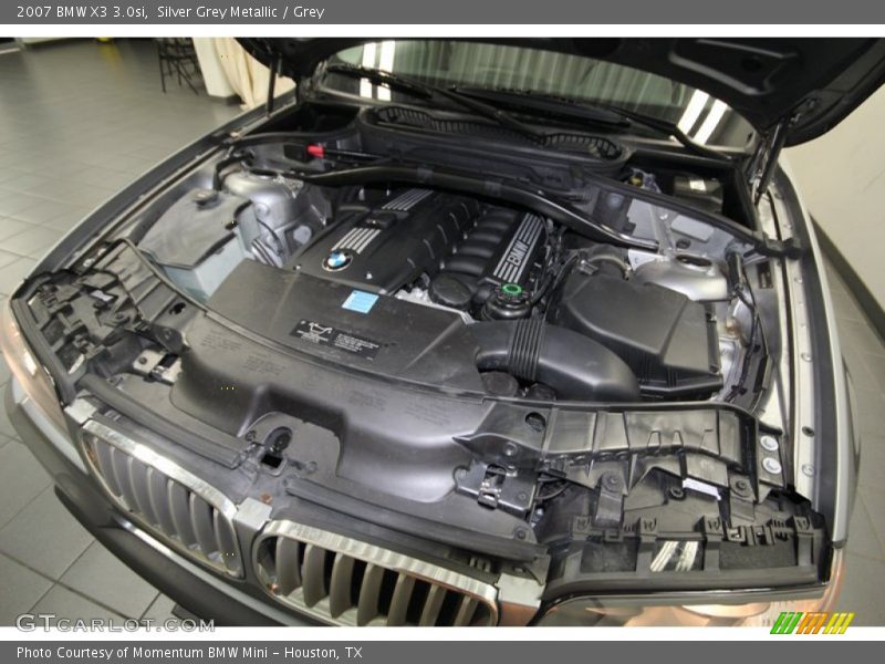 Silver Grey Metallic / Grey 2007 BMW X3 3.0si