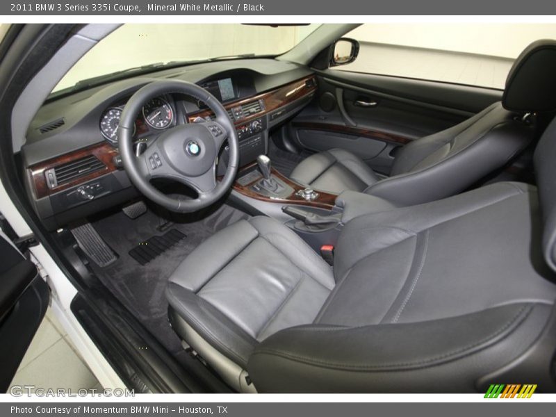 Black Interior - 2011 3 Series 335i Coupe 