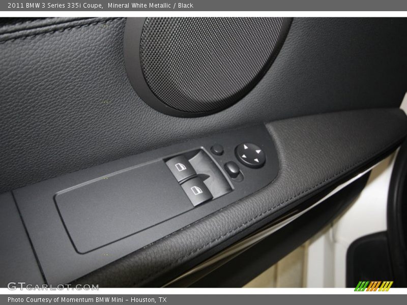 Mineral White Metallic / Black 2011 BMW 3 Series 335i Coupe