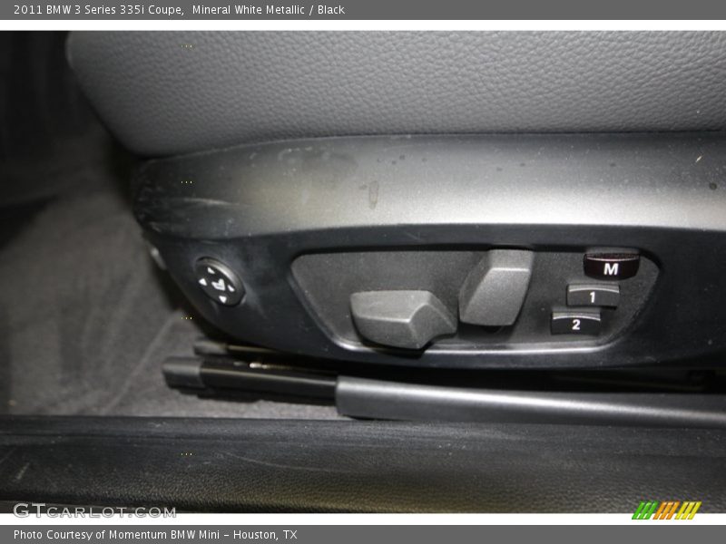 Mineral White Metallic / Black 2011 BMW 3 Series 335i Coupe