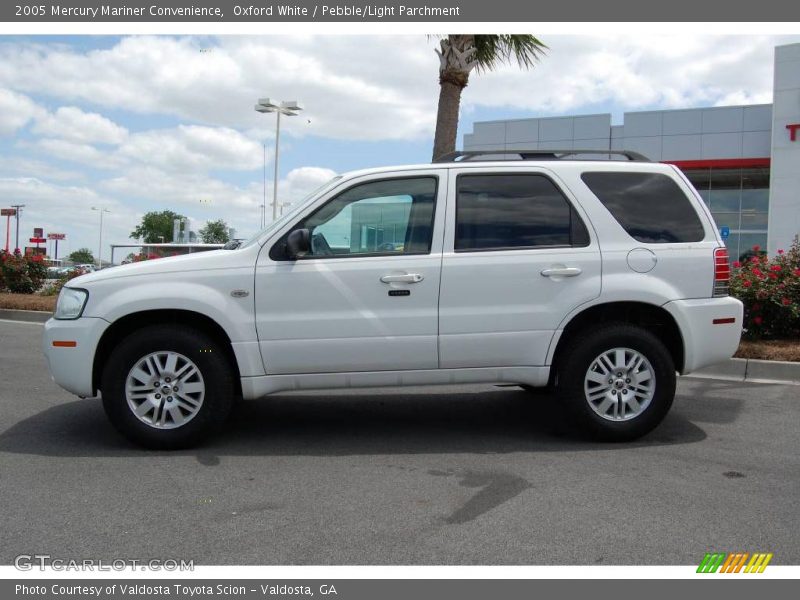 Oxford White / Pebble/Light Parchment 2005 Mercury Mariner Convenience