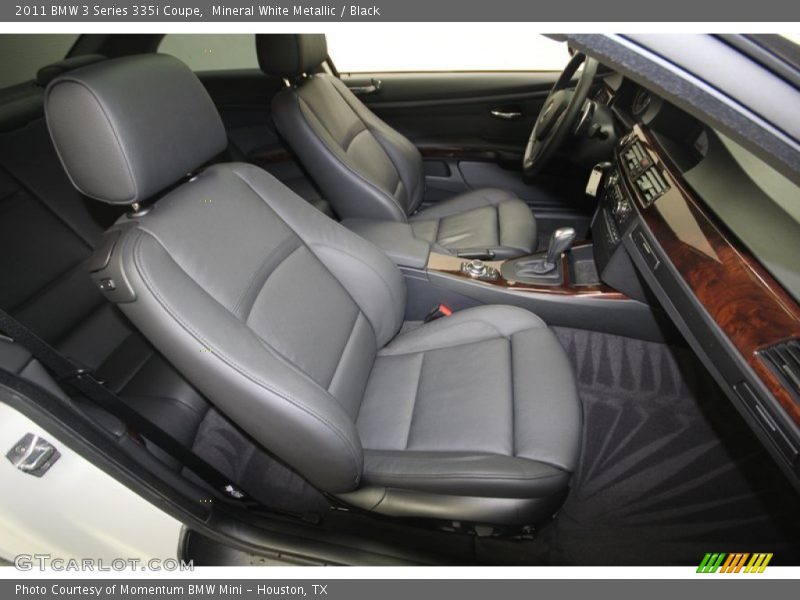 Front Seat of 2011 3 Series 335i Coupe