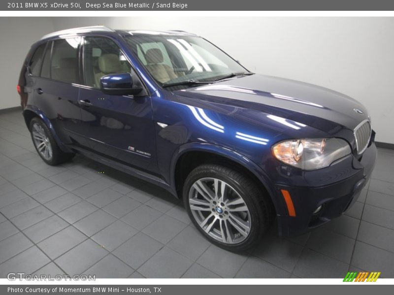 Front 3/4 View of 2011 X5 xDrive 50i
