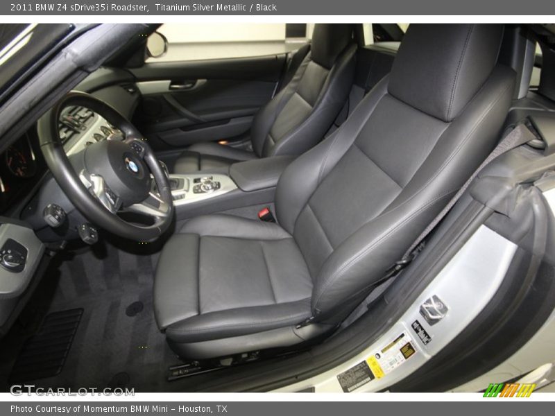 Front Seat of 2011 Z4 sDrive35i Roadster