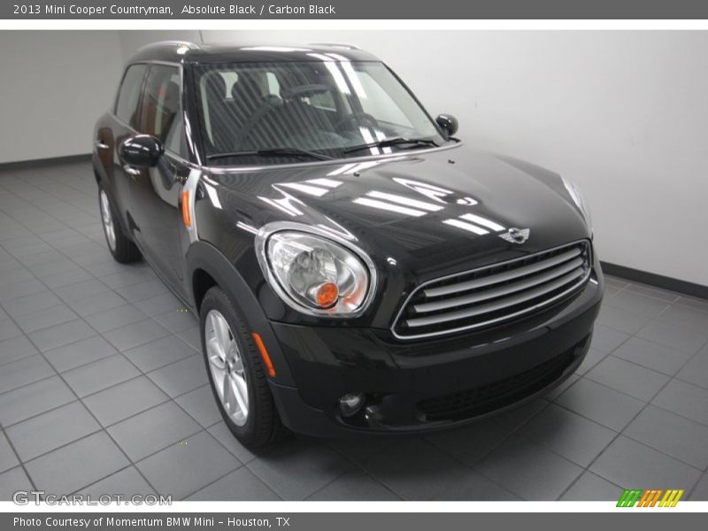 Absolute Black / Carbon Black 2013 Mini Cooper Countryman