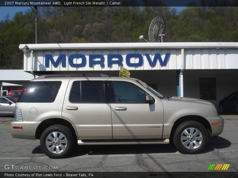 Light French Silk Metallic / Camel 2007 Mercury Mountaineer AWD