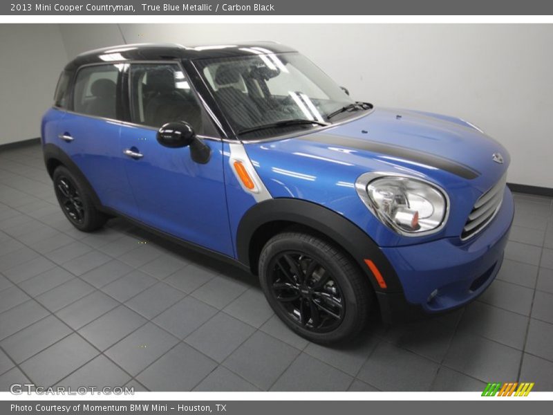 True Blue Metallic / Carbon Black 2013 Mini Cooper Countryman