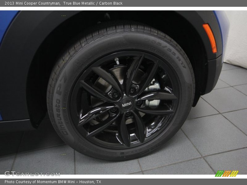 True Blue Metallic / Carbon Black 2013 Mini Cooper Countryman