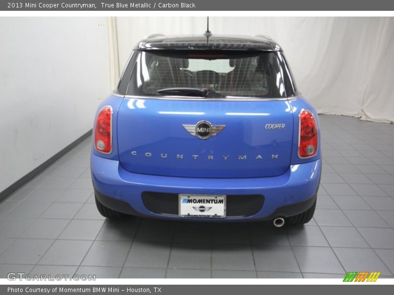 True Blue Metallic / Carbon Black 2013 Mini Cooper Countryman