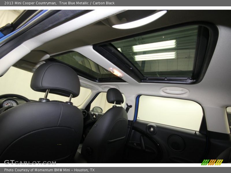 True Blue Metallic / Carbon Black 2013 Mini Cooper Countryman