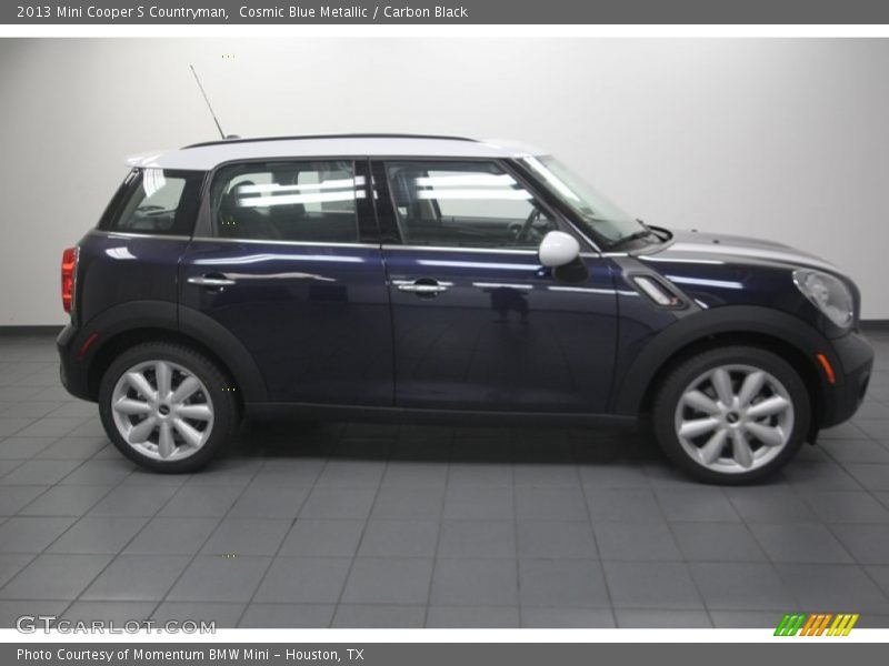 Cosmic Blue Metallic / Carbon Black 2013 Mini Cooper S Countryman