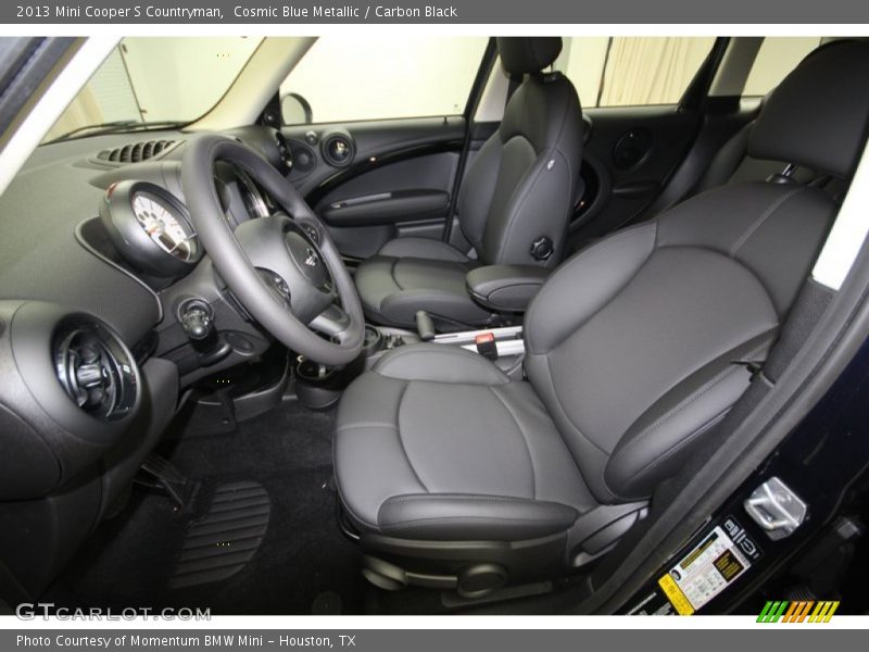 Cosmic Blue Metallic / Carbon Black 2013 Mini Cooper S Countryman