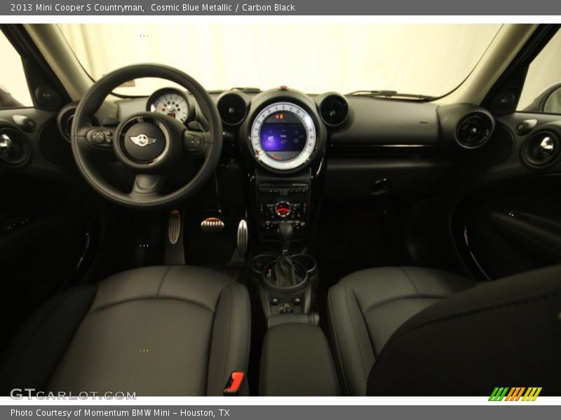 Cosmic Blue Metallic / Carbon Black 2013 Mini Cooper S Countryman