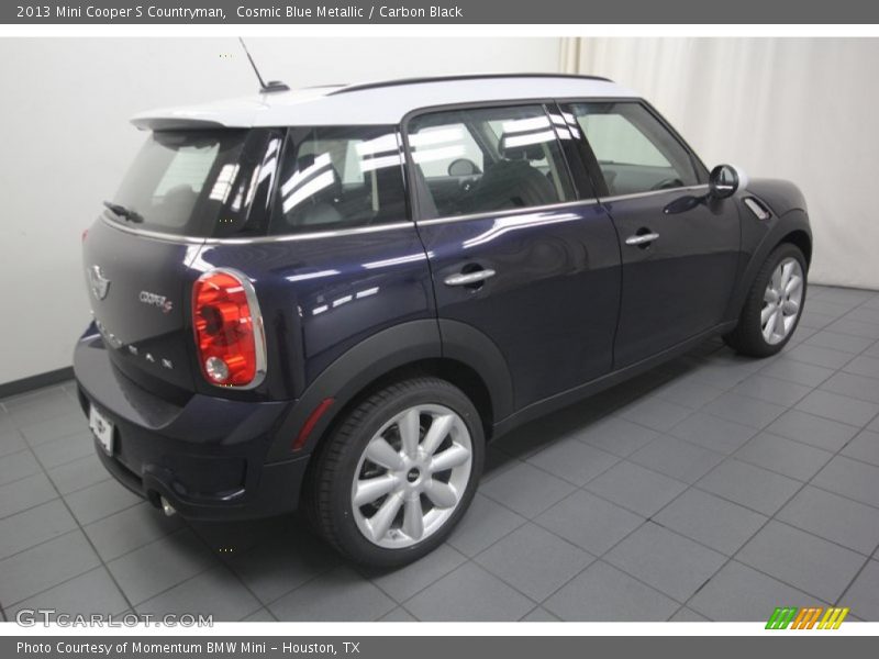 Cosmic Blue Metallic / Carbon Black 2013 Mini Cooper S Countryman