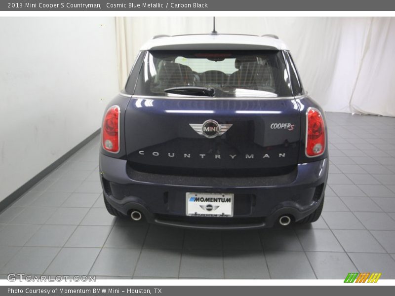 Cosmic Blue Metallic / Carbon Black 2013 Mini Cooper S Countryman