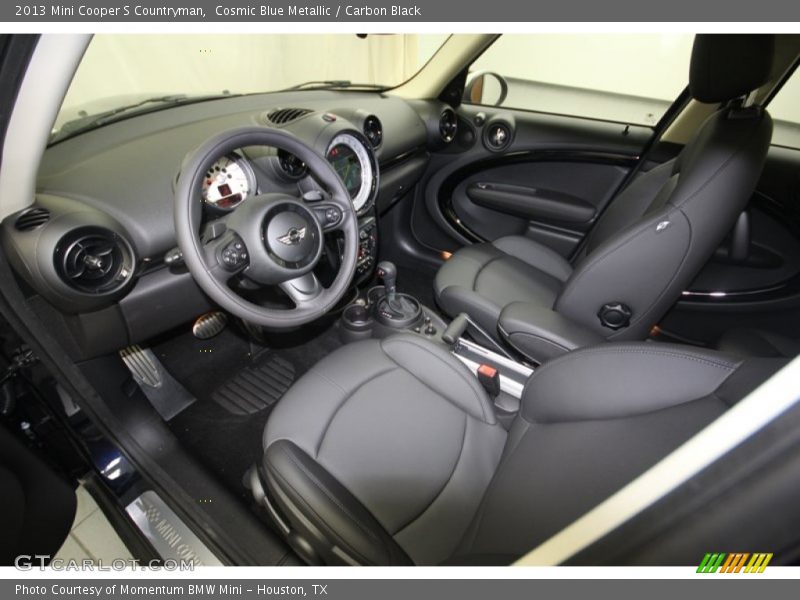 Cosmic Blue Metallic / Carbon Black 2013 Mini Cooper S Countryman