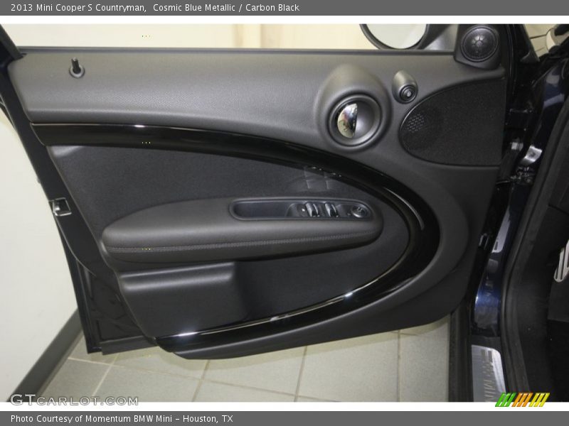 Cosmic Blue Metallic / Carbon Black 2013 Mini Cooper S Countryman