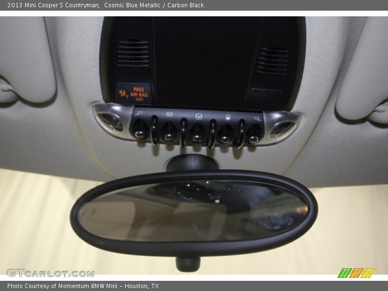 Cosmic Blue Metallic / Carbon Black 2013 Mini Cooper S Countryman