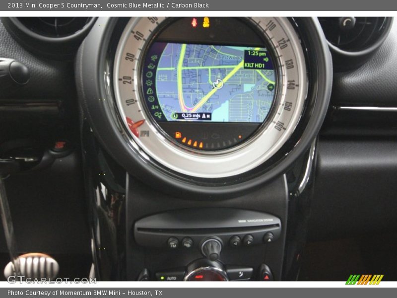 Cosmic Blue Metallic / Carbon Black 2013 Mini Cooper S Countryman