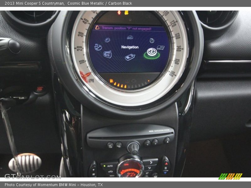 Cosmic Blue Metallic / Carbon Black 2013 Mini Cooper S Countryman