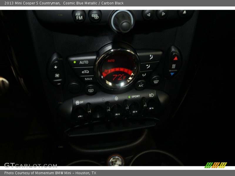 Cosmic Blue Metallic / Carbon Black 2013 Mini Cooper S Countryman