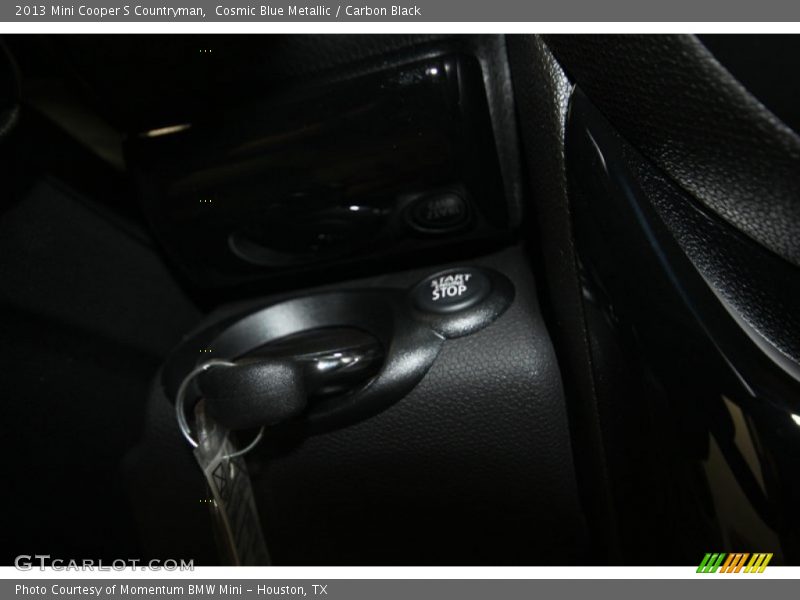 Cosmic Blue Metallic / Carbon Black 2013 Mini Cooper S Countryman