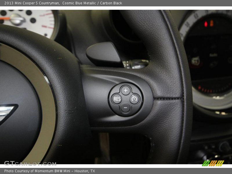 Cosmic Blue Metallic / Carbon Black 2013 Mini Cooper S Countryman