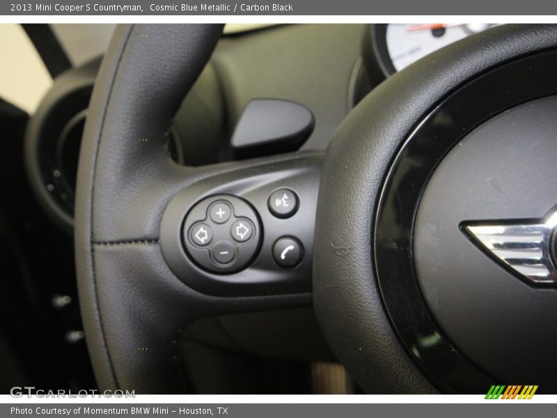 Cosmic Blue Metallic / Carbon Black 2013 Mini Cooper S Countryman